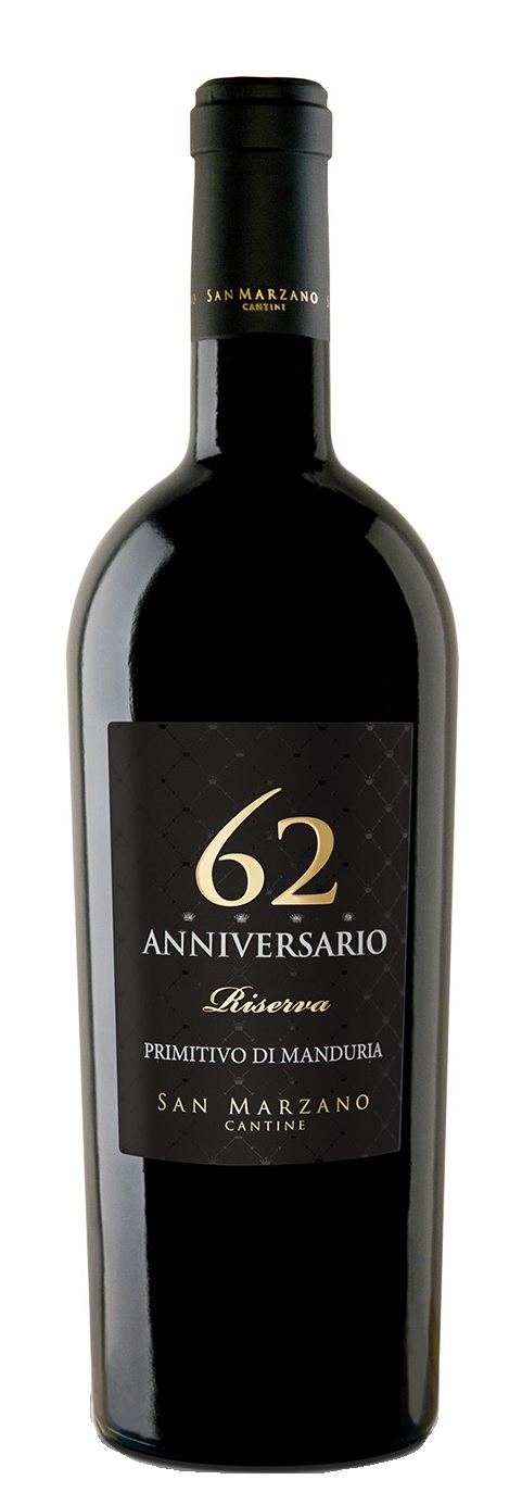 Anniversario 62 Primitivo di Manduria DOP Riserva